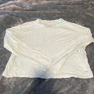 Victoria’s Secret lightweight long sleeve blue shirt